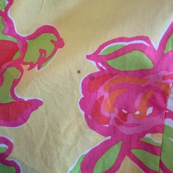 Lilly Pulitzer yellow strapless dress. - Picture 4 of 5